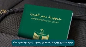 كيفية استخراج جواز سفر مستعجل بخطوات بسيطة وأسعار محدثة